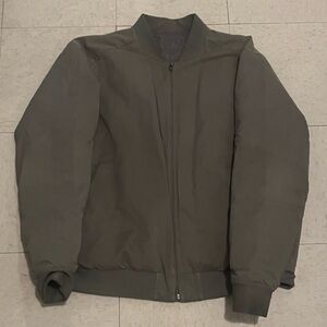 Lululemon Insulated Cotton Blend Green  Bomber Jacket  Size XXL